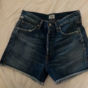 Citizens of humanity, premium vintage, cut off shorts size 26